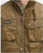 Men's Barbour International Merton Waxed Jacket - Sand