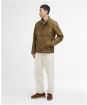 Men's Barbour International Merton Waxed Jacket - Sand