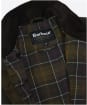 Men's Barbour Sander Waxed Jacket - Olive