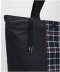Barbour Transport Patchwork Tote Bag - Navy
