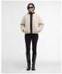 Women's Barbour International Palma Fleece - JASMINE/BLACK