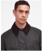 Barbour Border Wax Jacket - Sage