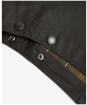 Barbour Mediumweight Sylkoil Hood - Olive | Classic Tartan