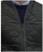 Men's Barbour Quilted Waistcoat / Zip-in Liner - Olive