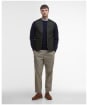 Men's Barbour Quilted Waistcoat / Zip-in Liner - Olive