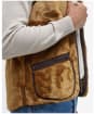 Men's Barbour Warm Pile Waistcoat / Zip-In Liner - Brown