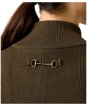 Women's Ariat Foxleigh 1/2 Zip Wool Sweater - Earth