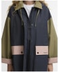Women's Barbour Blearigg Showerproof Jacket - Dusk Grey / Gardenia / Bleached Olive / Lilac Ash