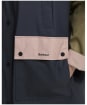 Women's Barbour Blearigg Showerproof Jacket - Dusk Grey / Gardenia / Bleached Olive / Lilac Ash