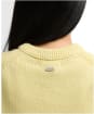 Women's Barbour Avon Knitted Vest - Soured Citrus