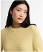 Women's Barbour Fawley Knitted Jumper - Soured Citrus