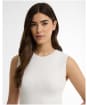 Women's Barbour International Nova Knitted Vest - Cloud