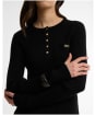 Women's Barbour International Kyla Knitted Jumper - Black