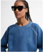 Women's Barbour Avon Sweatshirt - Washed Indigo