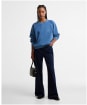 Women's Barbour Avon Sweatshirt - Washed Indigo