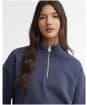 Women's Barbour International Nova Half Zip Sweatshirt - Odyssey