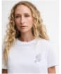 Women's Barbour Rosalie T-Shirt - White