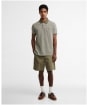 Men's Barbour Copgrove Tailored Polo Shirt - Dusty Olive