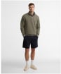 Men's Barbour Rosford Half Zip Sweatshirt - Dusty Olive