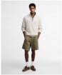 Men's Barbour Ravensworth Half Zip Sweatshirt - Ecru Marl