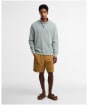 Men's Barbour Ravensworth Half Zip Sweatshirt - Dusty Slate