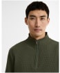 Men's Barbour International Bewley Half Zip Sweatshirt - Thyme