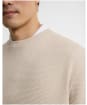 Men's Barbour International Bewley Crew Neck Sweatshirt - Mist