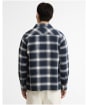 Men's Barbour International Elm Checked Overshirt - Oxford Navy