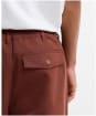 Men's Barbour Strickland Textured Short - Burnt Pepper