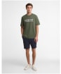 Men's Barbour International Maurice Applique T-Shirt - Thyme