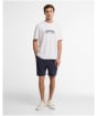 Men's Barbour International Leighton Graphic T-Shirt - White