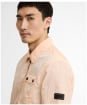 Men's Barbour International Inline Overshirt - Bleached Apricot