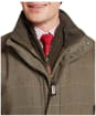 Men's Schöffel Ptarmigan Tweed Classic Coat - Lochlan Tweed