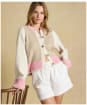 Women's Joules Nora Colourblock Cardigan - Cream