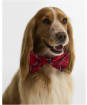 Barbour Tartan Dog Bow Tie - Cardinal Tartan
