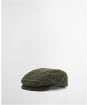 Barbour Wilkin Dog Flat Cap - Olive Check