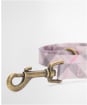 Barbour Tartan Printed Dog Lead - Pink Tartan