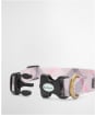 Barbour Tartan Printed Dog Collar - Pink Tartan