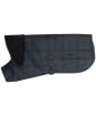 Barbour Ambleside Waxed Dog Coat - Navy Tartan