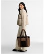 Women's Barbour Healy Tote Bag - Muted Tartan