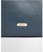 Women's Barbour Alder Large Leather Tote Bag - Navy
