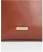 Women's Barbour Cedar Large Leather Bucket Bag - Brown