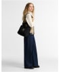 Women's Barbour Connie Mini Quilted Tote Bag - Black
