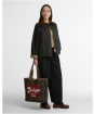 Women's Barbour Heart Tote Bag - CLASSIC/CARDINA