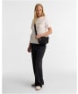 Women's Barbour International Qualify Mini Crossbody Bag - Black