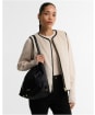 Women's Barbour International Qualify Large Drawcord Tote Bag - Black