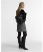 Women's Barbour International Soft Quilt Hoxton Backpack - Black