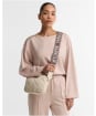 Women's Barbour International Soft Quilt Sloan Crossbody Bag - Moonbeam