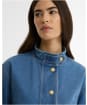 Women's Barbour International Denim Nikki Casual Jacket - Denim Blue