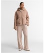 Women's Barbour International Ramona Fleece Casual Jacket - Nutmeg